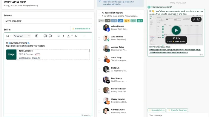 Embedded Tutorials inside Ivy AI chats