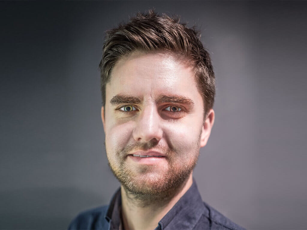 Headshot of Marcel Kalveram, Lead Developer at MVPR